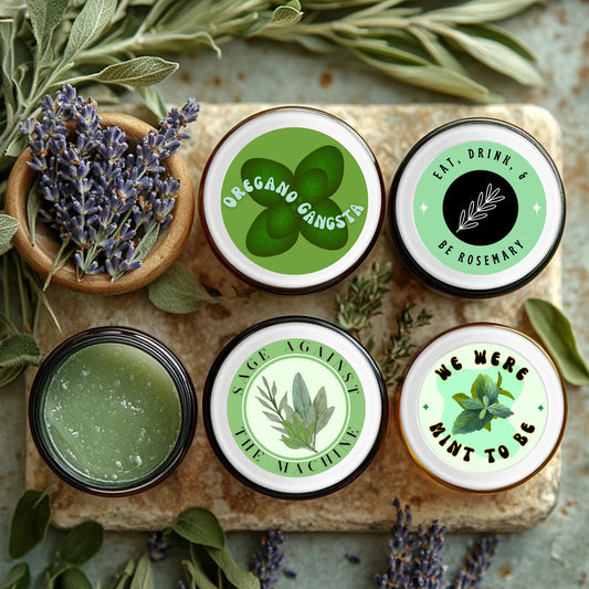 Oregano Gangsta Sticker - 2.25" Vinyl Waterproof Herb Pun for Kitchen Lovers