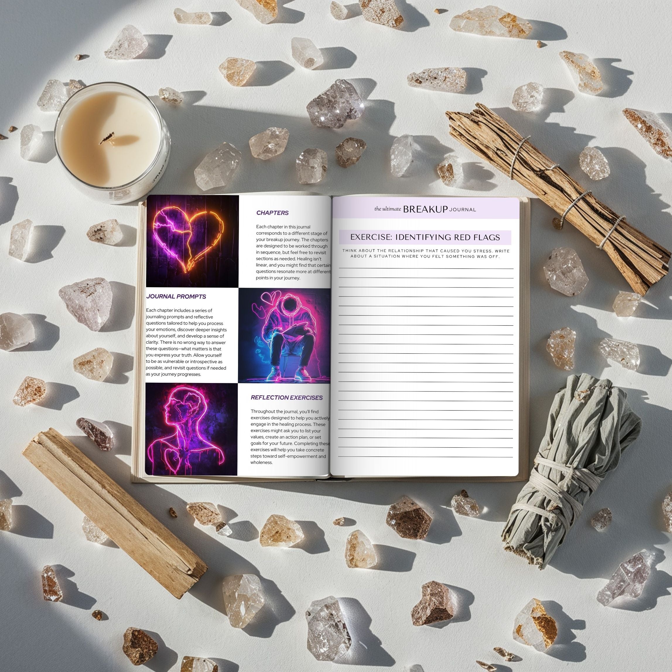 The Ultimate Breakup Journal: A Roadmap to Resilience and Renewal