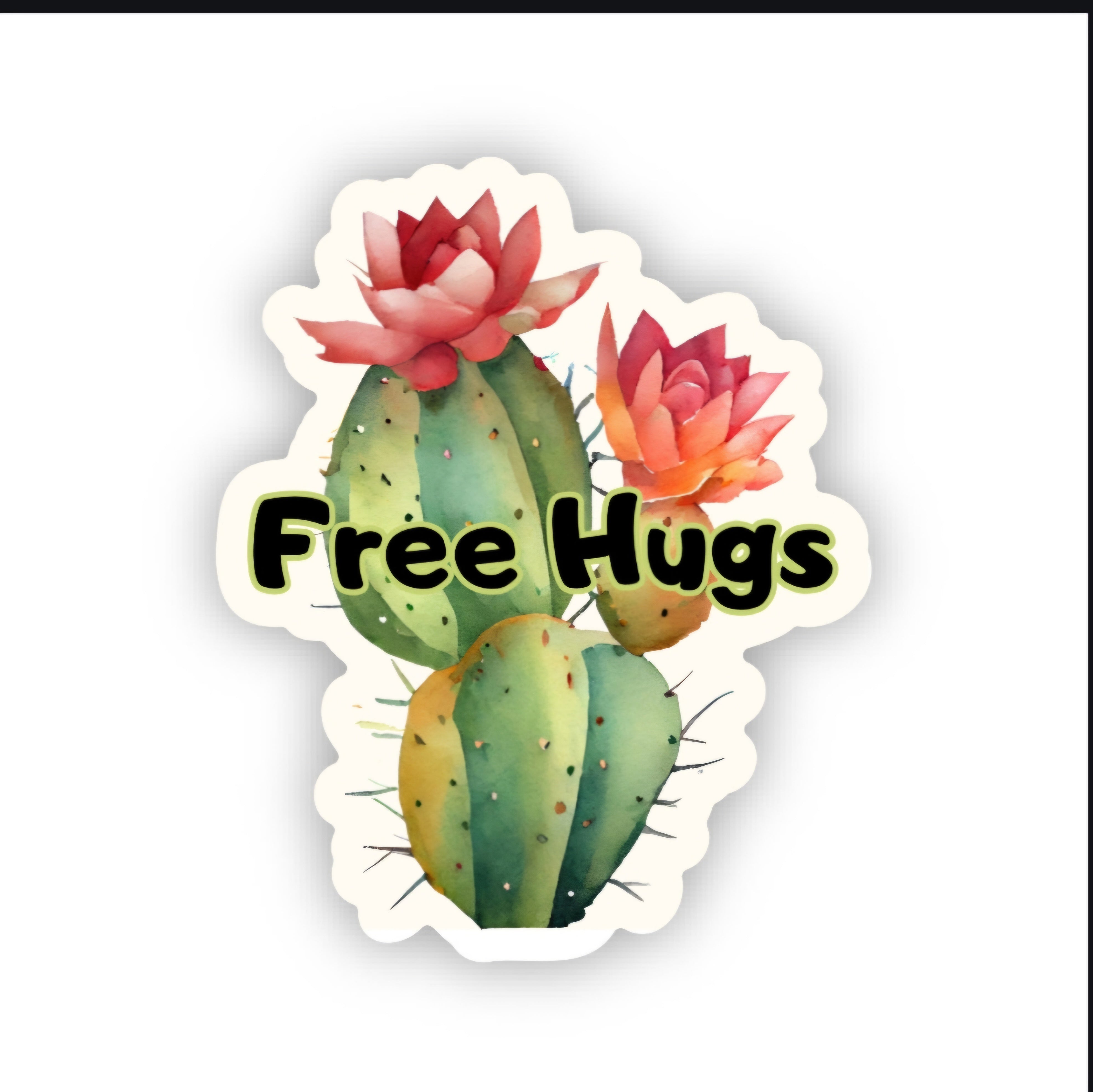 Free Hugs Cactus