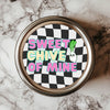 Sweet Chive Of Mine Sticker – 3x3" Retro Herb Vinyl, Waterproof, Dishwasher-Safe