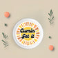 Playful typography design of the Cumin Get It Sticker, ideal for spice enthusiasts and a must-have among stickers for food lovers.