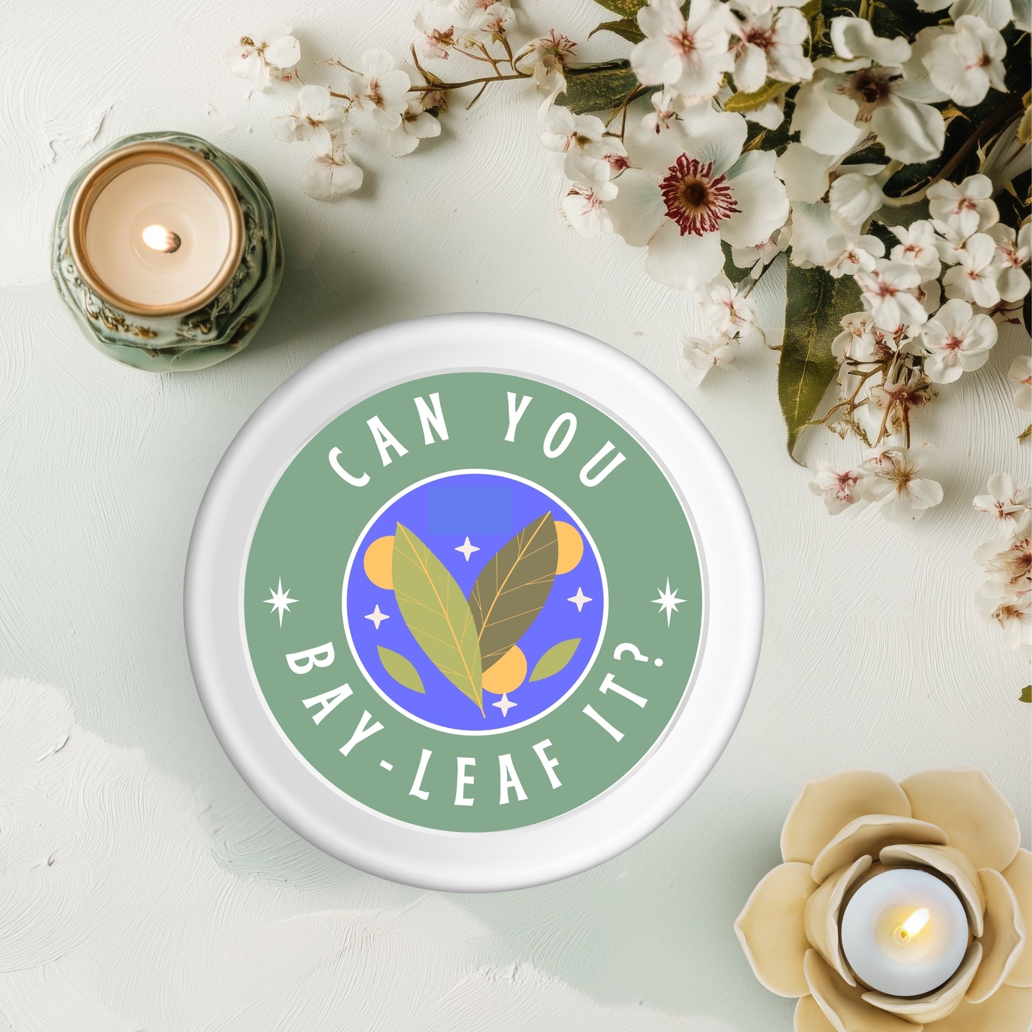 Can You Bay-Leaf It? – Spice Jar Sticker (3x3")