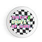 Sweet Chive Of Mine Sticker showcasing a retro design with an adorable chive character, perfect for herb kitchen decor, 3" vinyl, waterproof and dishwasher-safe, ideal for personalizing spice jars and notebooks.