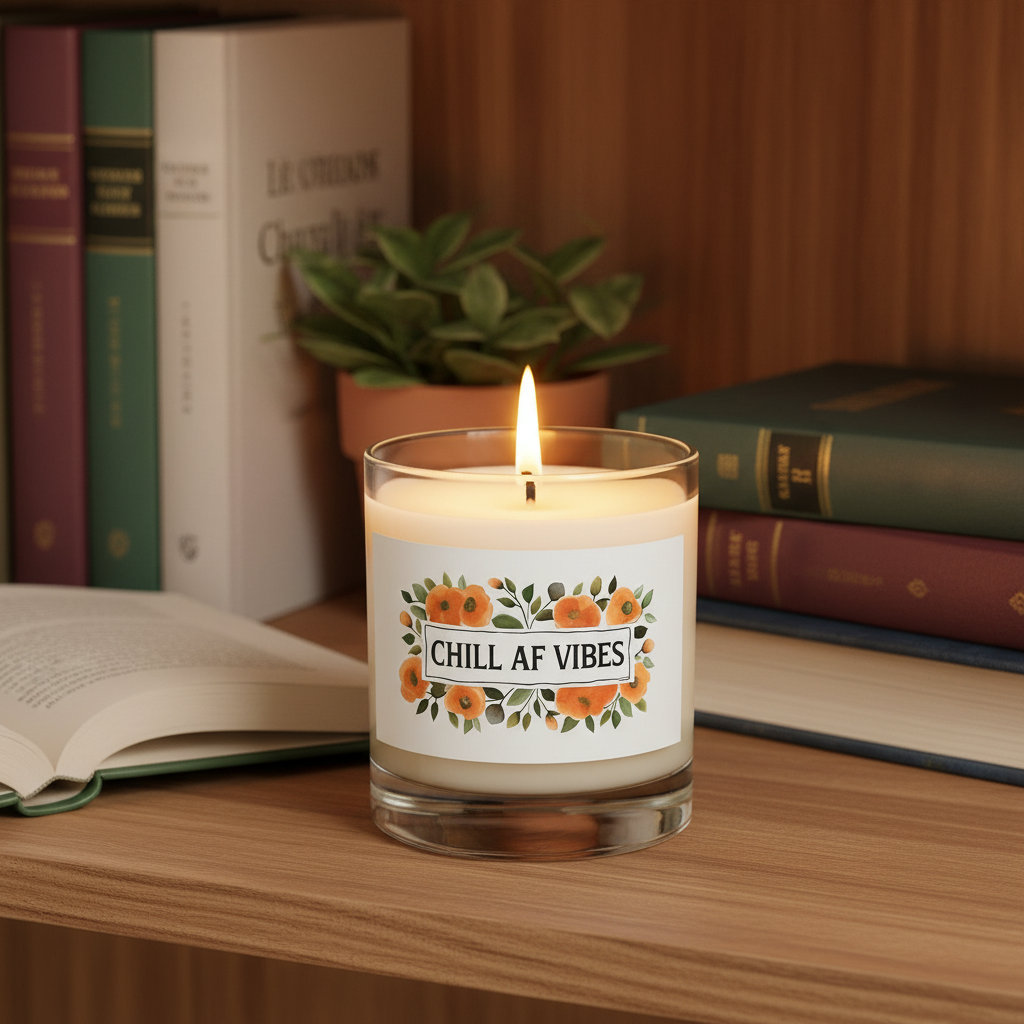 Chill AF Bookshelf Close