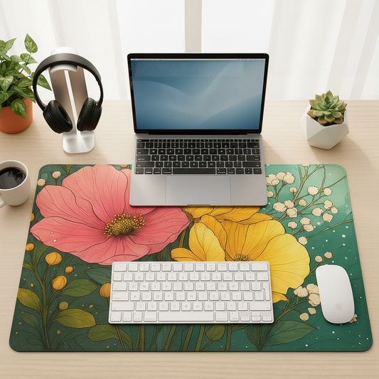 Colourful Floral Office