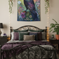 Crow Tapestry Bedroom Mockup 2