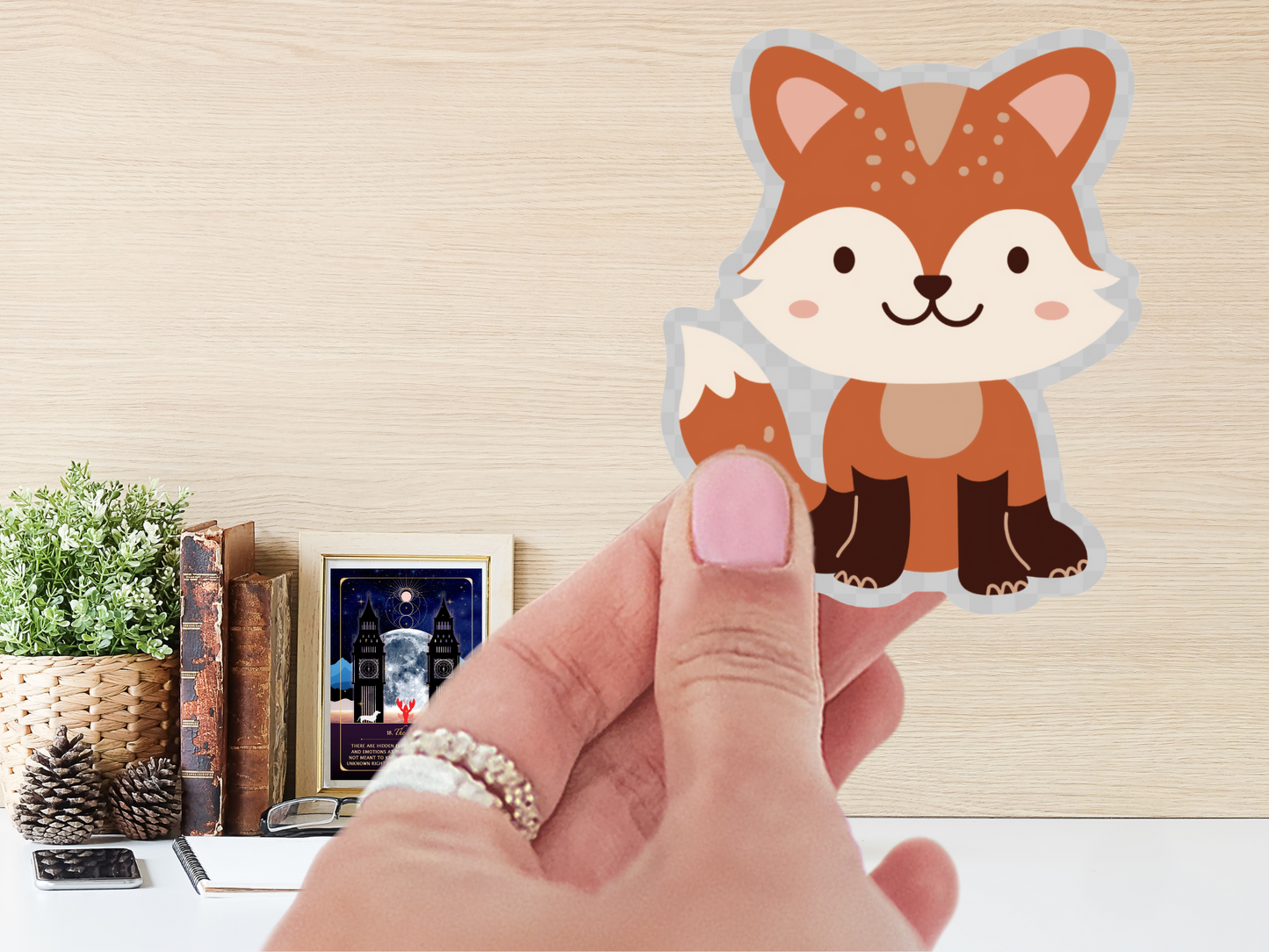 Adorable Fox Sticker