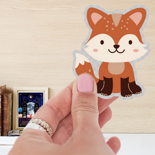 Adorable Fox Sticker